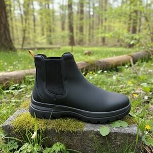 Hush Puppies Black Outdoor Chelsea Boots